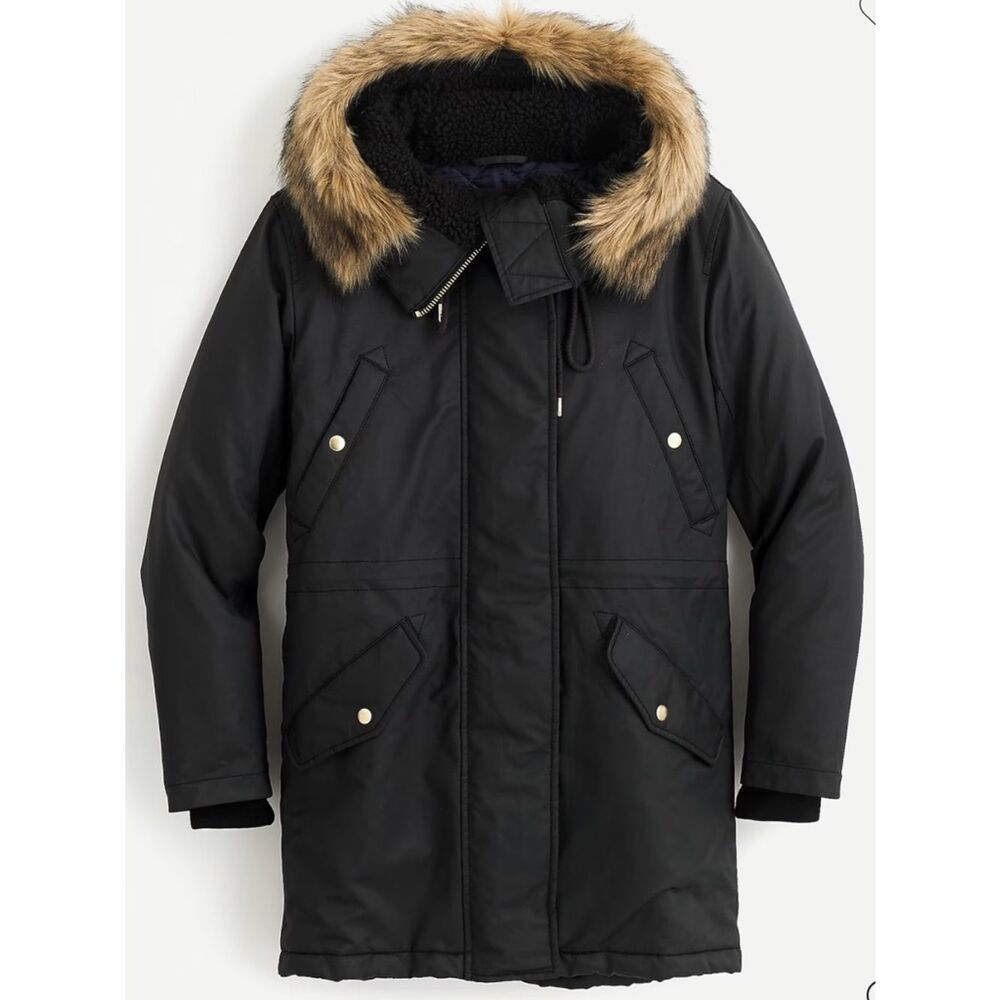 J.Crew Perfect winter parka with eco-friendly PrimaLoft L